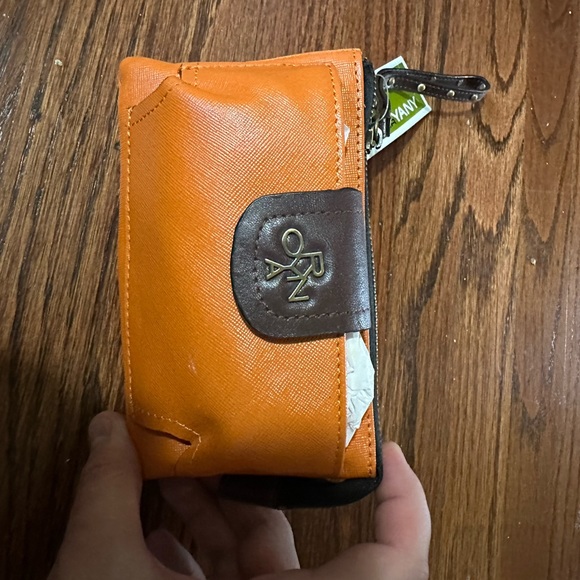 Orange Royna wallet - Picture 1 of 3